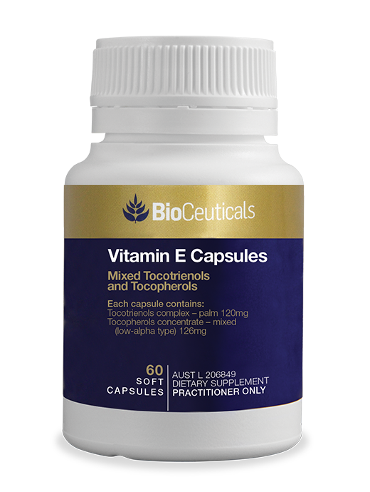 BioCeuticals Vitamin E Capsules 60 capsules
