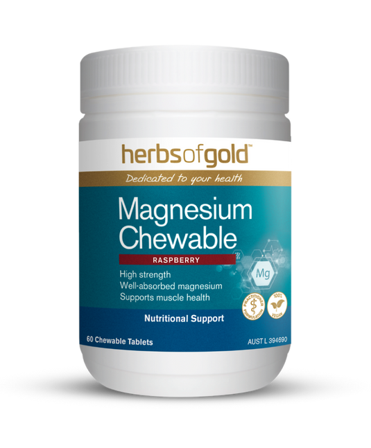Herbs Of Gold Magnesium chewable 60 tablets
